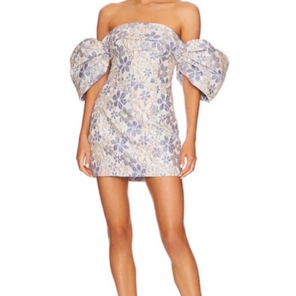 Elliat Blue Floral Dress